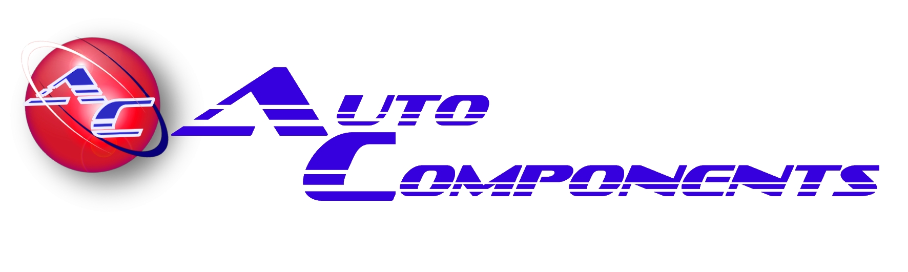 Auto Components - Car Spare Parts Business Logo