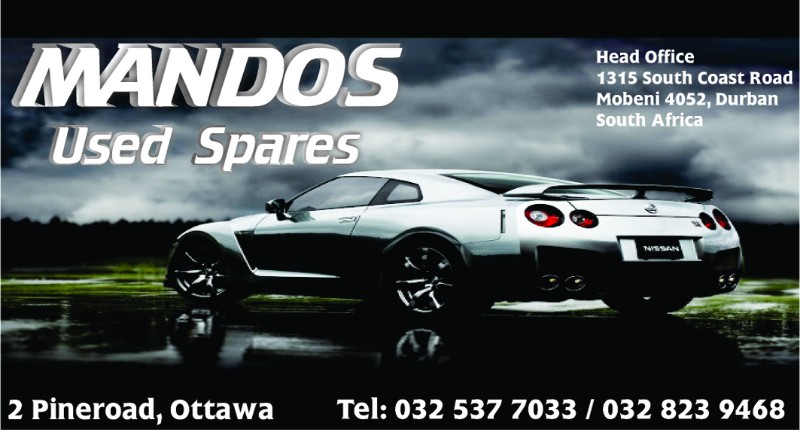 Mando's Used Spares - Car Spare Parts Business Logo