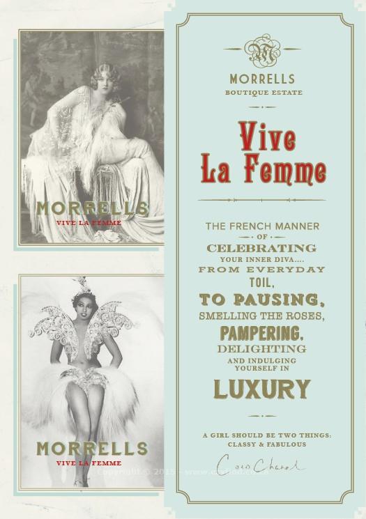 A beautiful romantic setting called Morrels