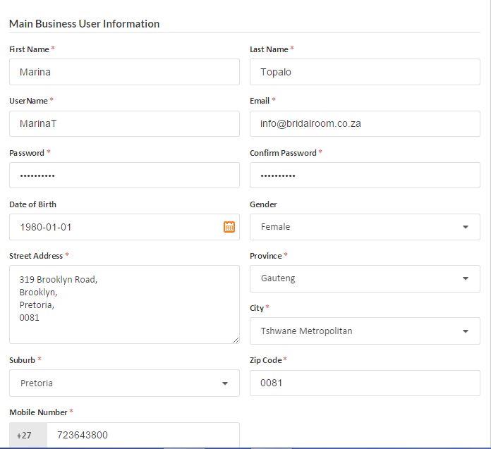 Beautiful Bridal couture