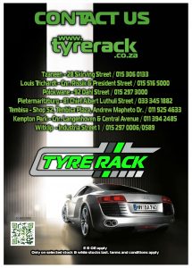 Tyre Rack 20th Anniversary